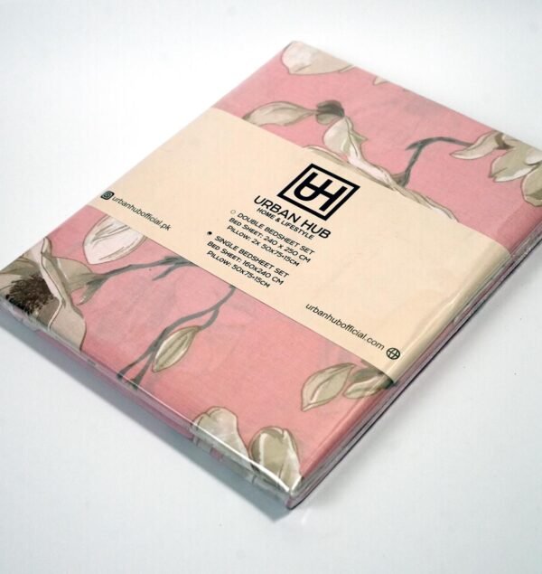 Blush Petals Single Bedsheet