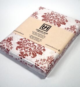 Blush Heritage Double Bedsheet Set