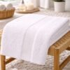 Towel Soft Fabric White