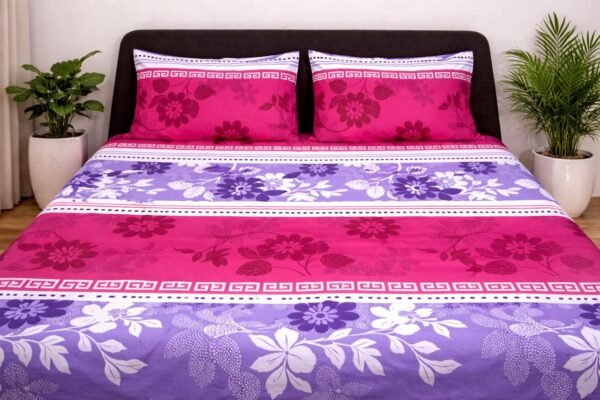 Berry Bloom Double Bedsheet Set
