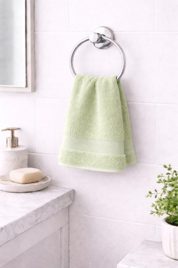 Towel Soft Fabric Light Green