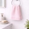 face-pink Towel Soft Fabric Pink