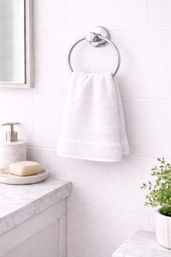 Towel Soft Fabric White