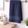 Towel Soft Fabric Blue