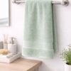 Towel Soft Fabric Light Green