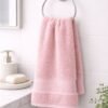hand-pink Towel Soft Fabric Pink