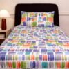 Color Mosaic Single Bedsheet