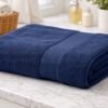Towel Soft Fabric Blue