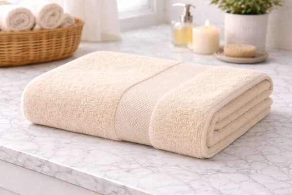 Towel Soft Fabric Cream