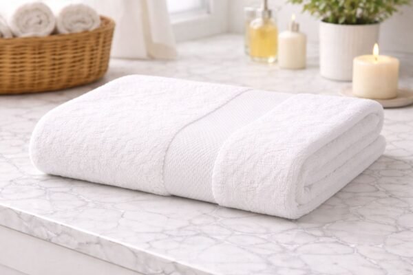 Towel Soft Fabric White