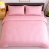 Double bed lining (striped) bedsheet