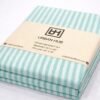 dbbbbp Double bed lining (striped) bedsheet light blue