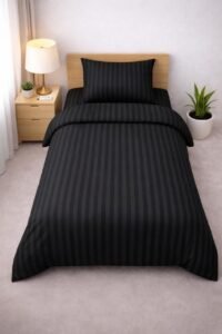 Single bed lining (striped) bedsheet