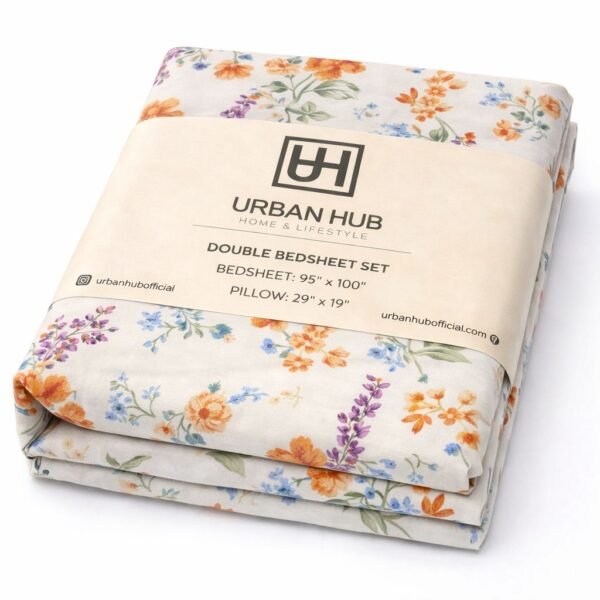 Spring Bloom Double Bedsheet Set
