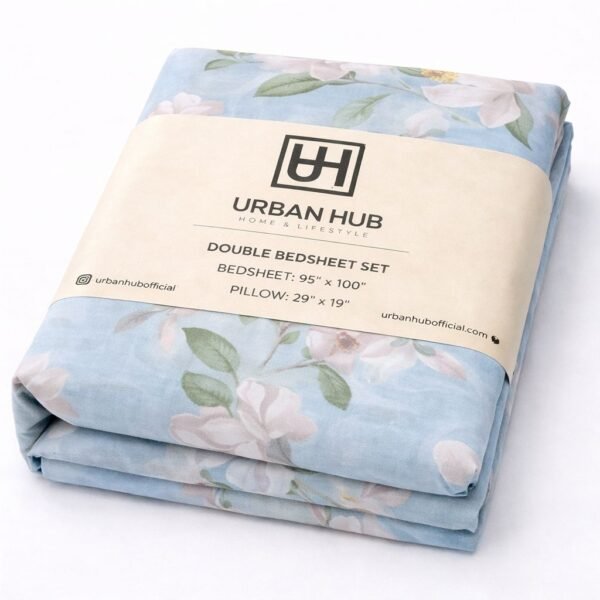 sb3 Sky Blossom Double Bedsheet Set